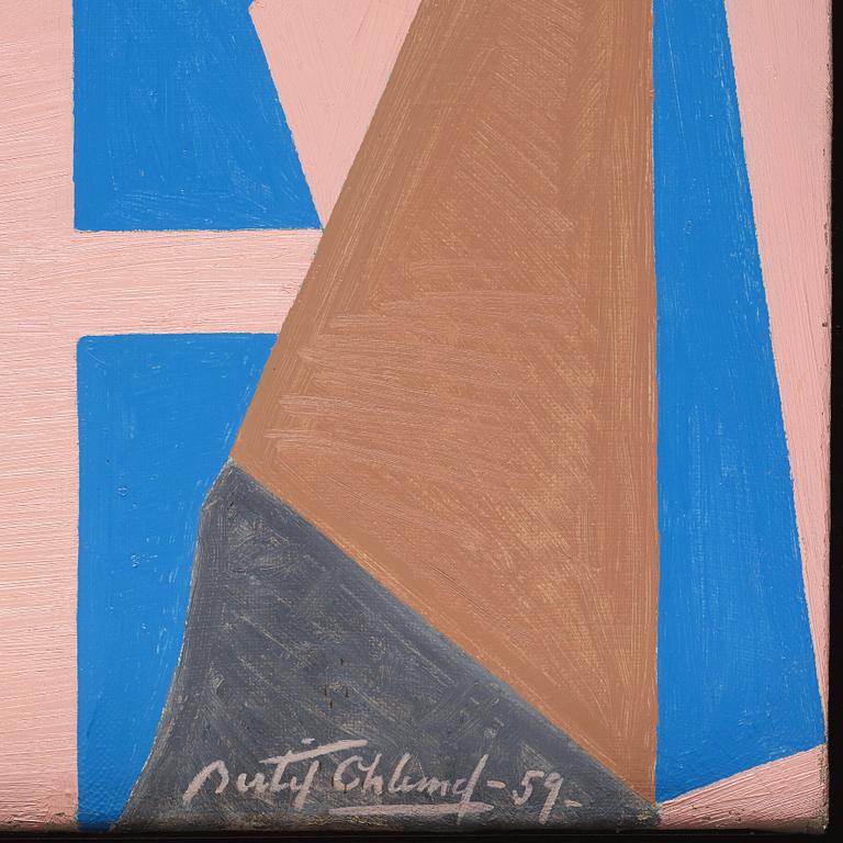 BERTIL ÖHLUND, oil on canvas, signed and dated -59.