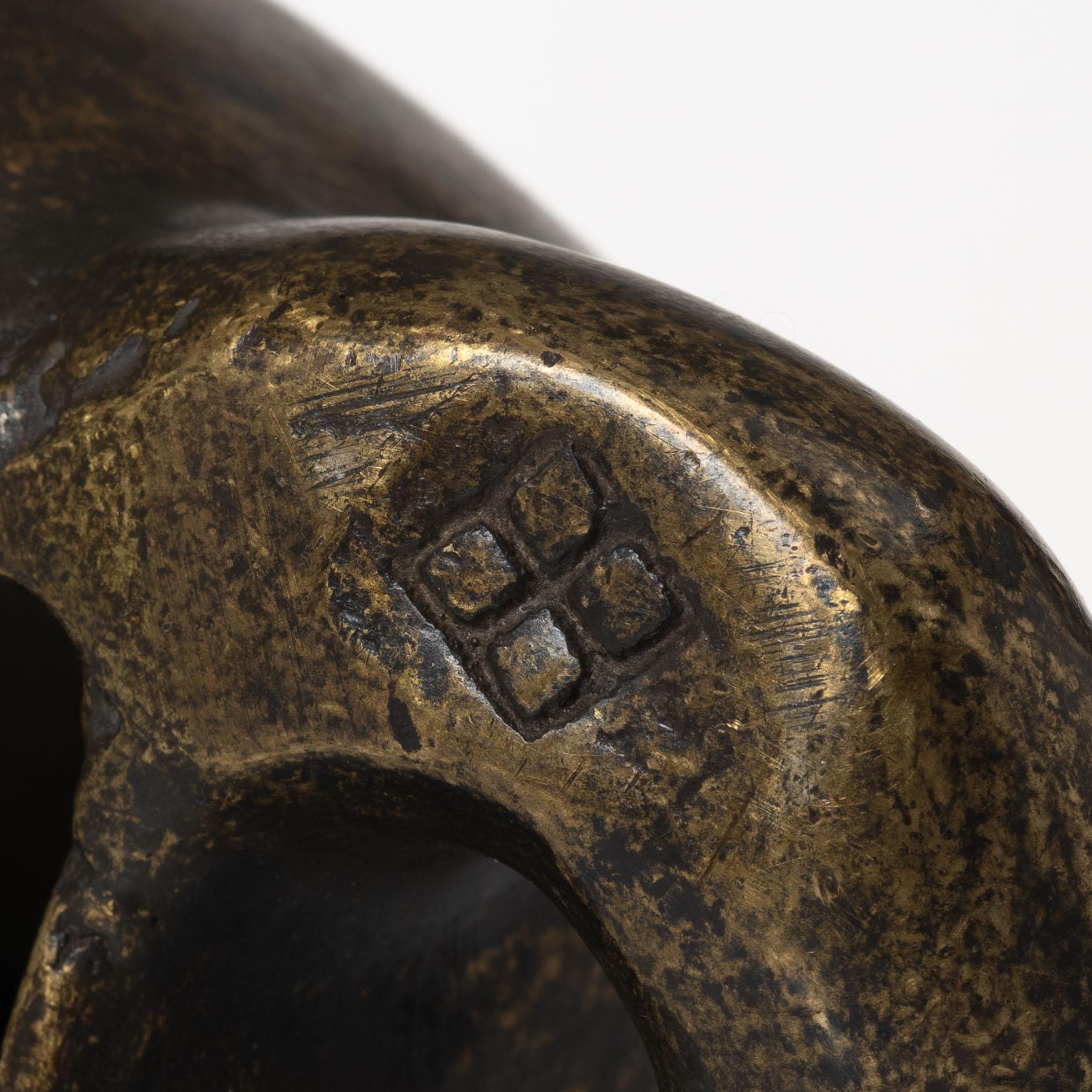 Dekorativ skulptur, brons, Fyrklövern.