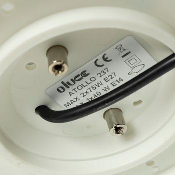 Vico Magistretti, bordslampa, "Atollo", Oluce, Italien.