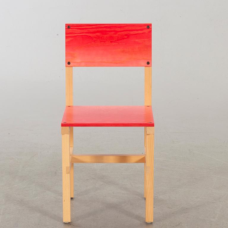 FREDRIK PAULSEN, "Röhsska"Designbaren, stol, Blå Station 2020, Stol 17/102.