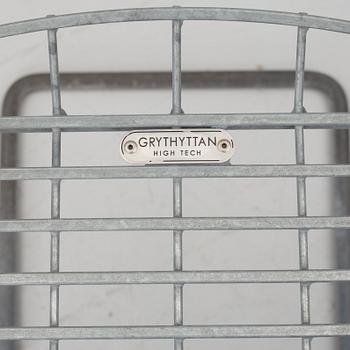 Nils Strinning, a pair of garden chairs and a table, 'High Tech', Grythyttan.