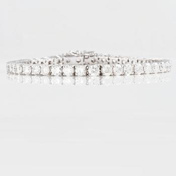 ARMBAND, med briljantslipade diamanter ca 9.40 ct.