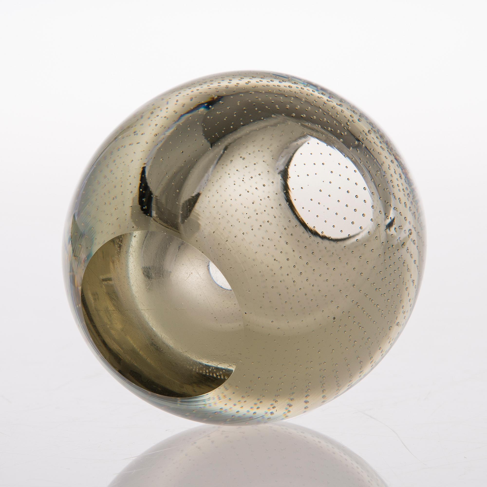 GUNNEL NYMAN, "Huntu", malli GN17. Nuutajärvi, 1940-luku. Signeerattu G. Nyman.