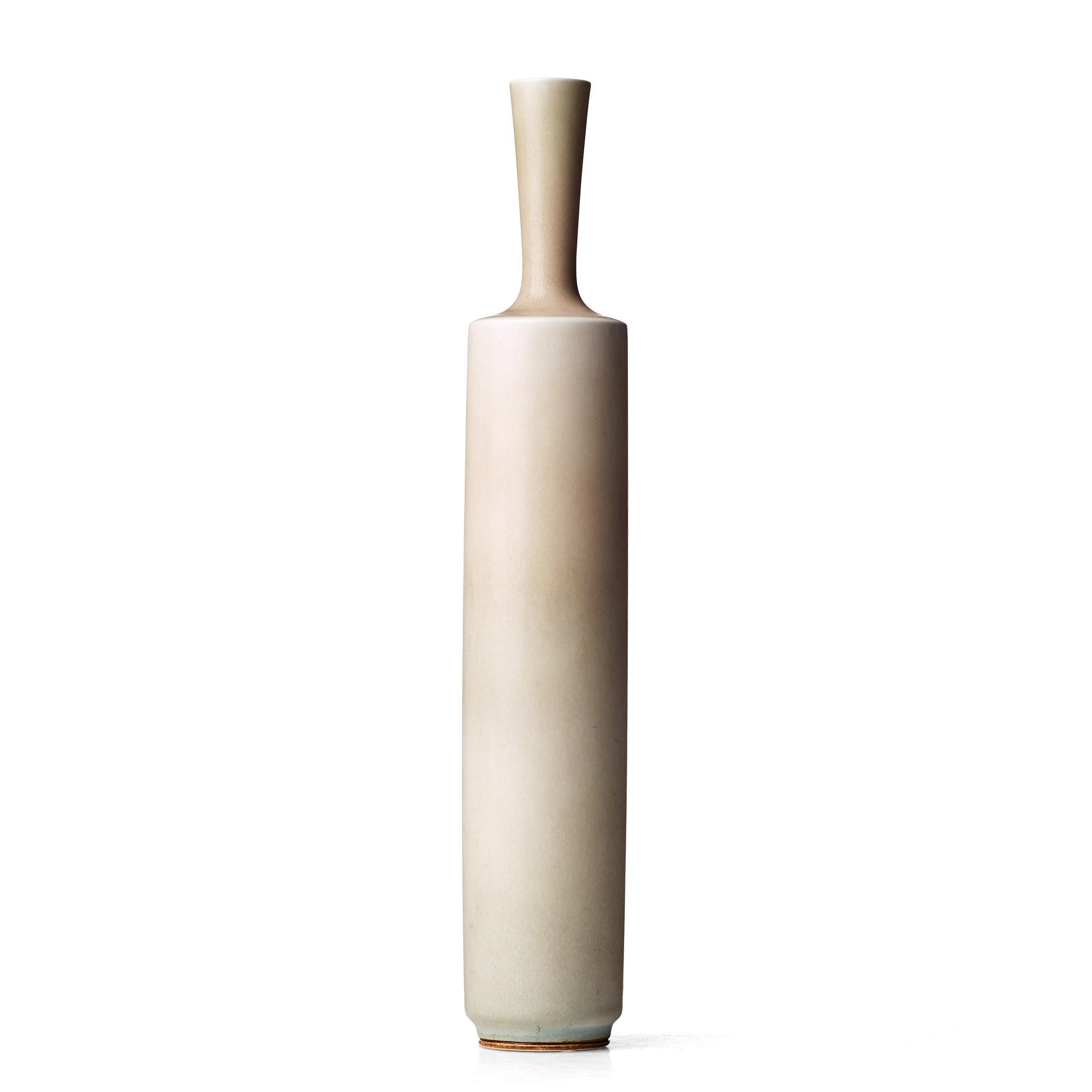 Berndt Friberg, a stoneware vase, Gustavsberg studio, Sweden 1961.
