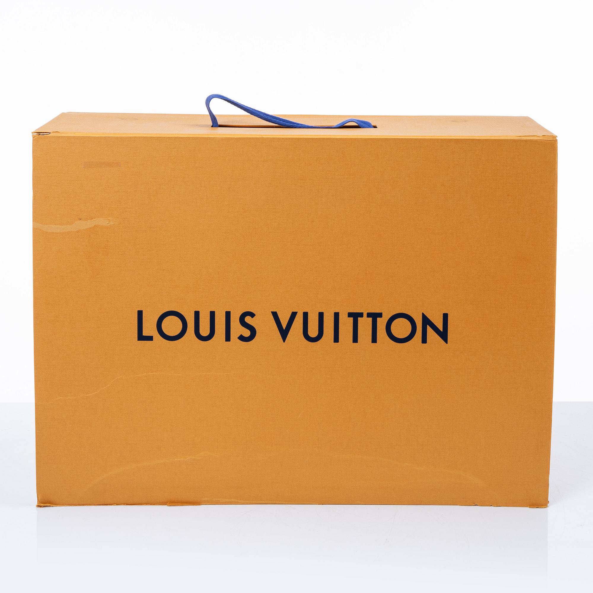 Louis Vuitton, weekendbag, "Keepall Bandouliere 50 Prism", Défilé Homme, 2019.