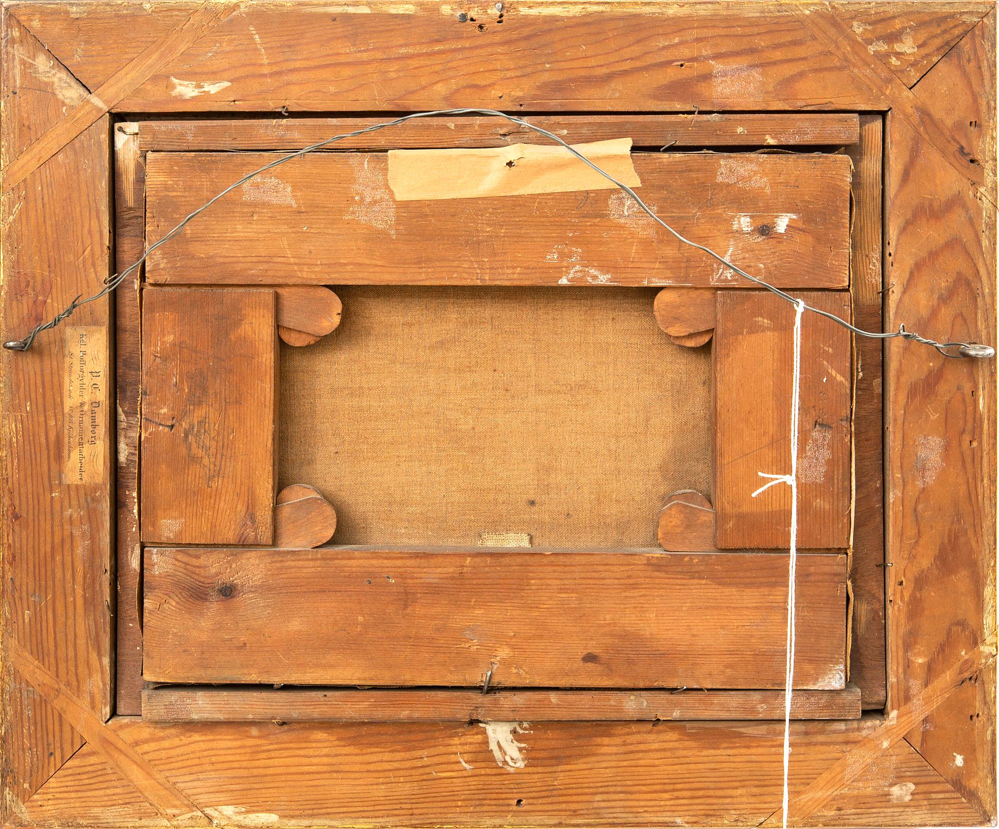 Joseph Magnus Stäck,  oil on canvas signed.