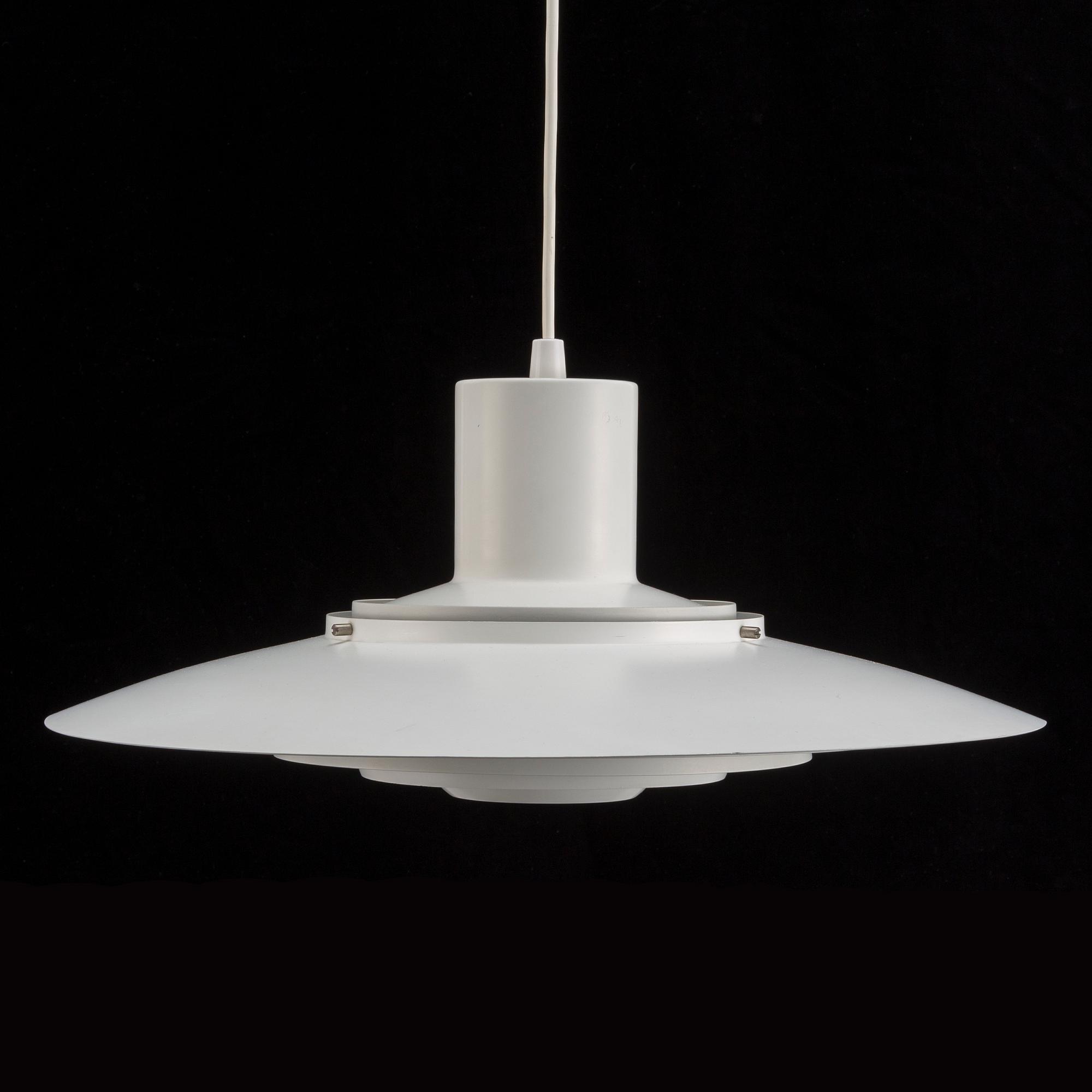 PREBEN FABRICIUS & JØRGEN KASTHOLM, a metal ceiling light, second half of the 20th Century.