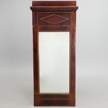 A RUSSIAN MIRROR, Alexander I, early 19th century.