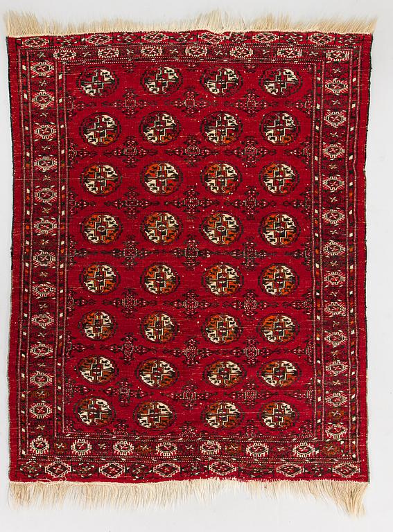 Matta, Tekke, Turkmen, semaintik, ca 144 x 114 cm.