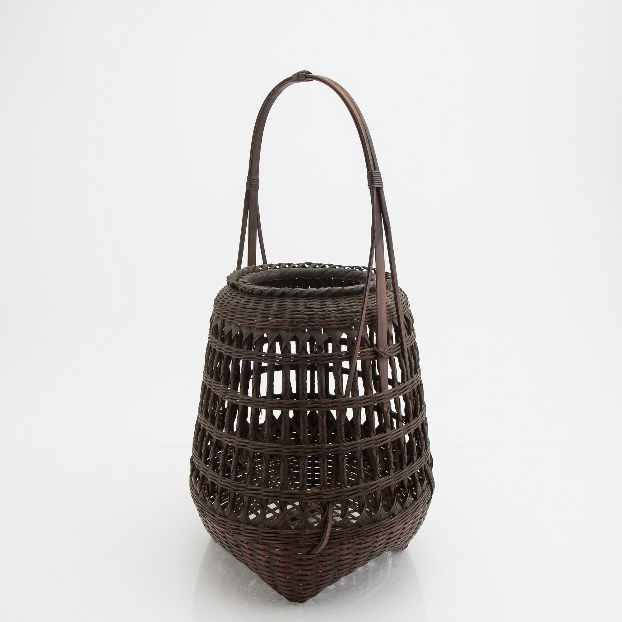 A Japanese Meiji basket.