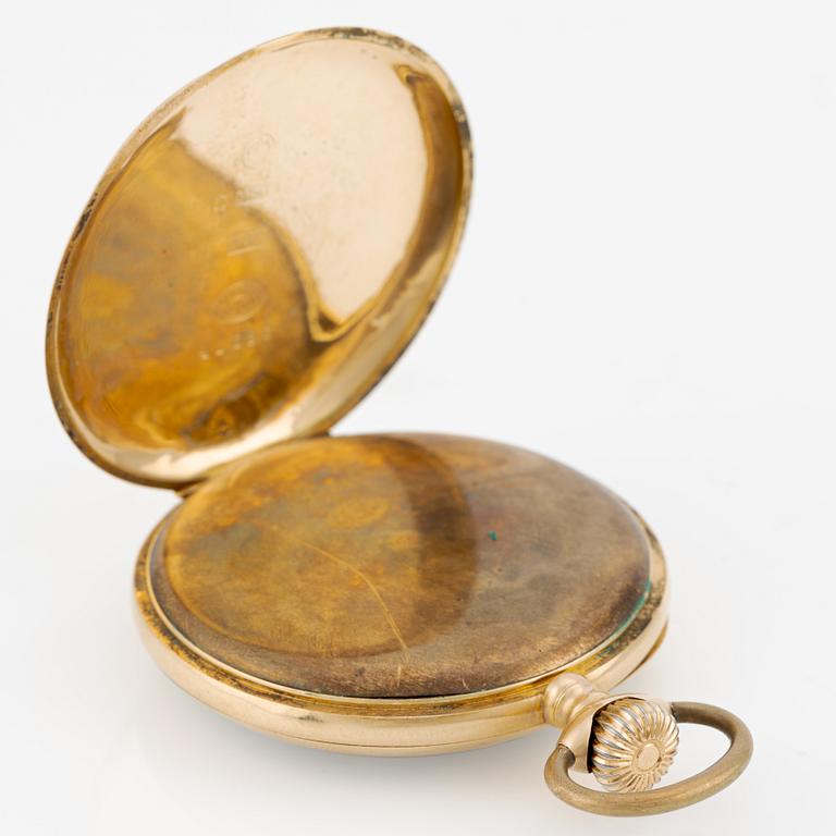 Cyrus, pocket watch, 18K gold, 50 mm.