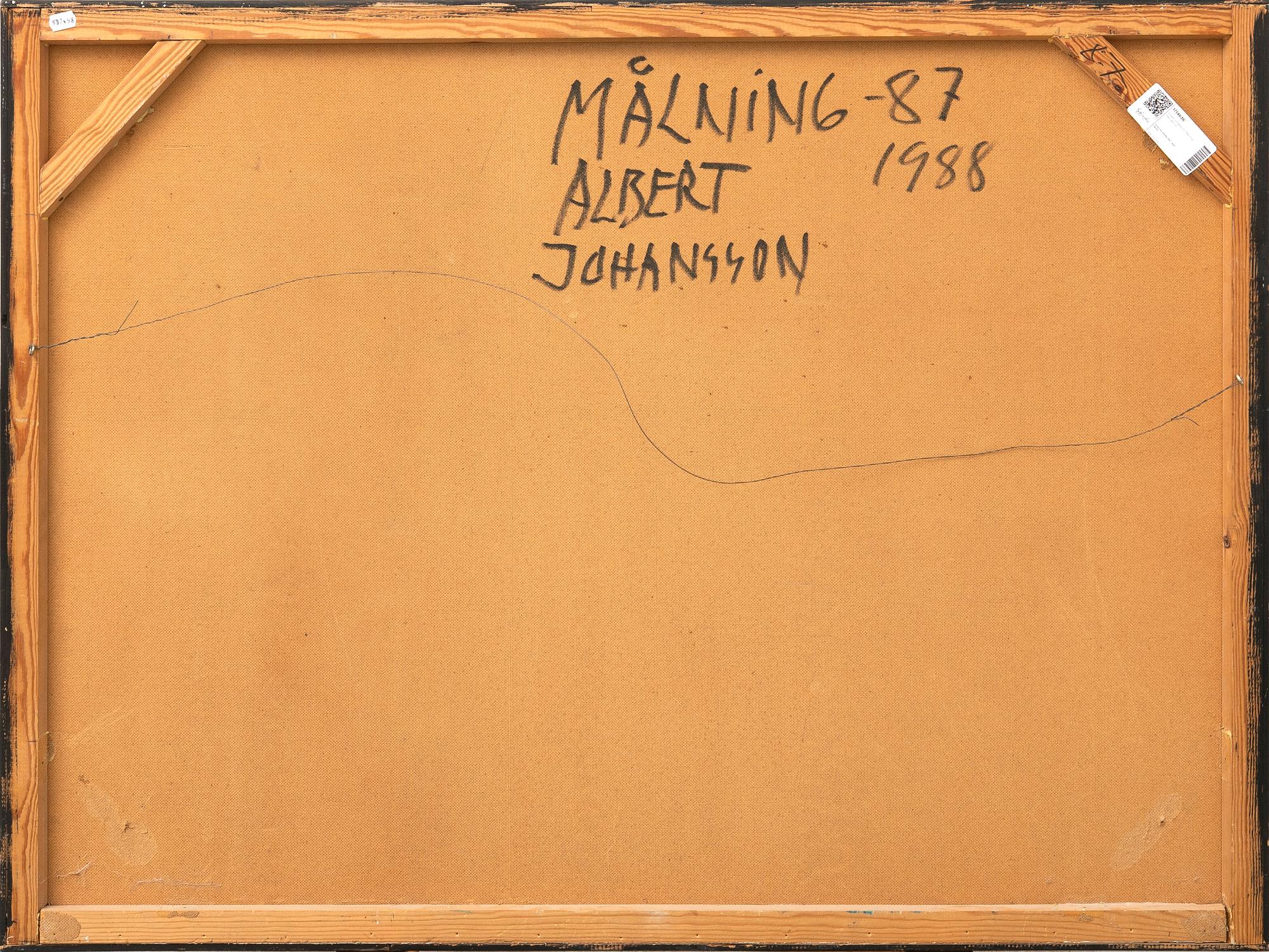 Albert Johansson, "Målning", 1987-88.