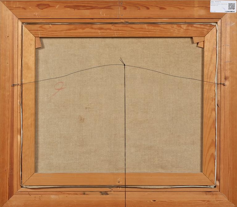 ANSHELM DAHL, olja på duk, signerad.