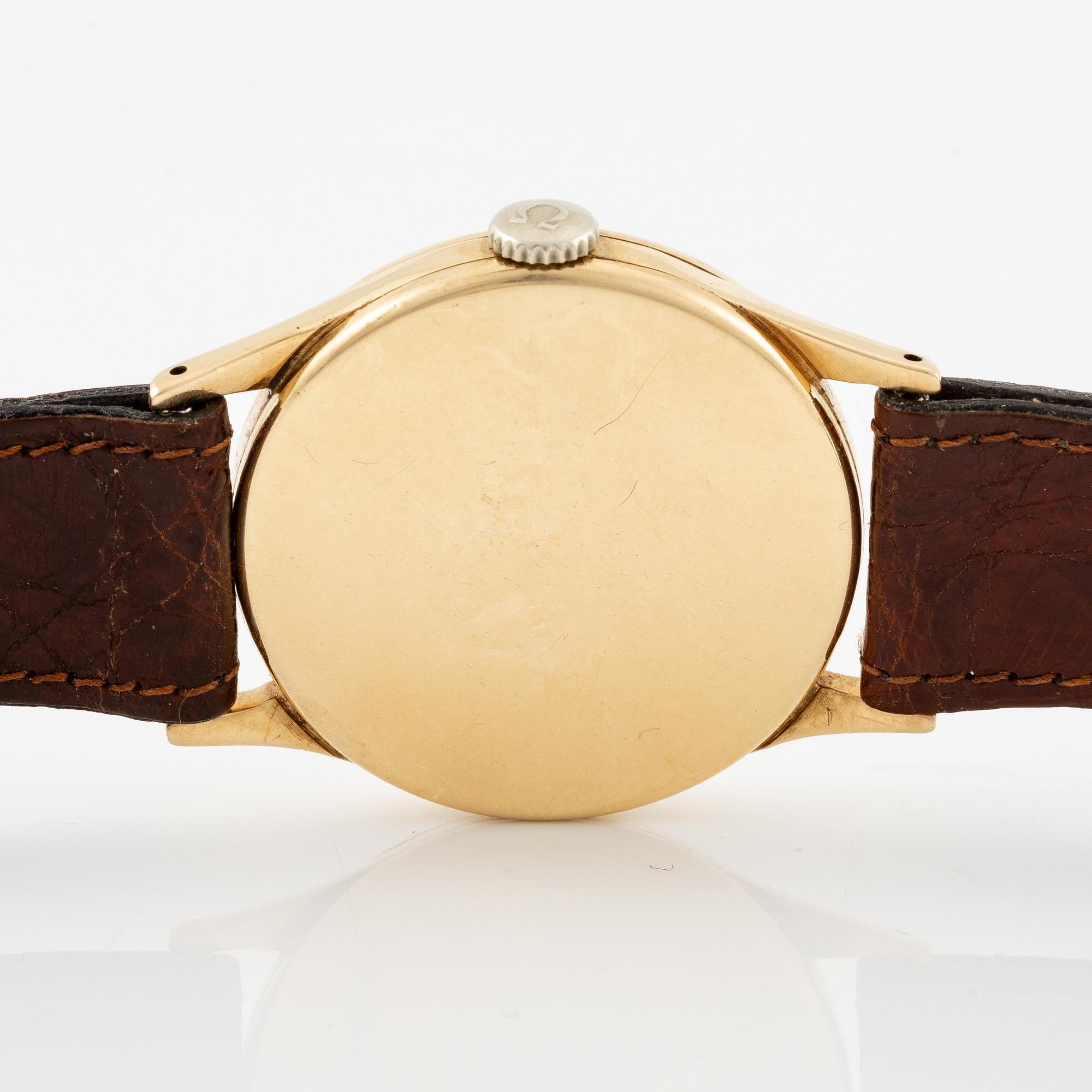 Omega, "J.P.Brandt", wristwatch, 33.5 mm.