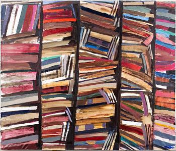 MAXIM KANTOR, canvas. Signed and dated 1995 on verso.