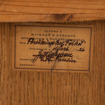 An early 20th century archive cabinet.