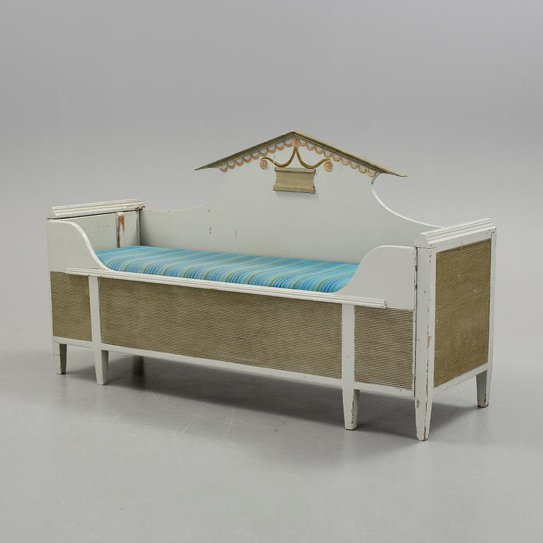 SOFFA, sengustaviansk/empire, 1800.