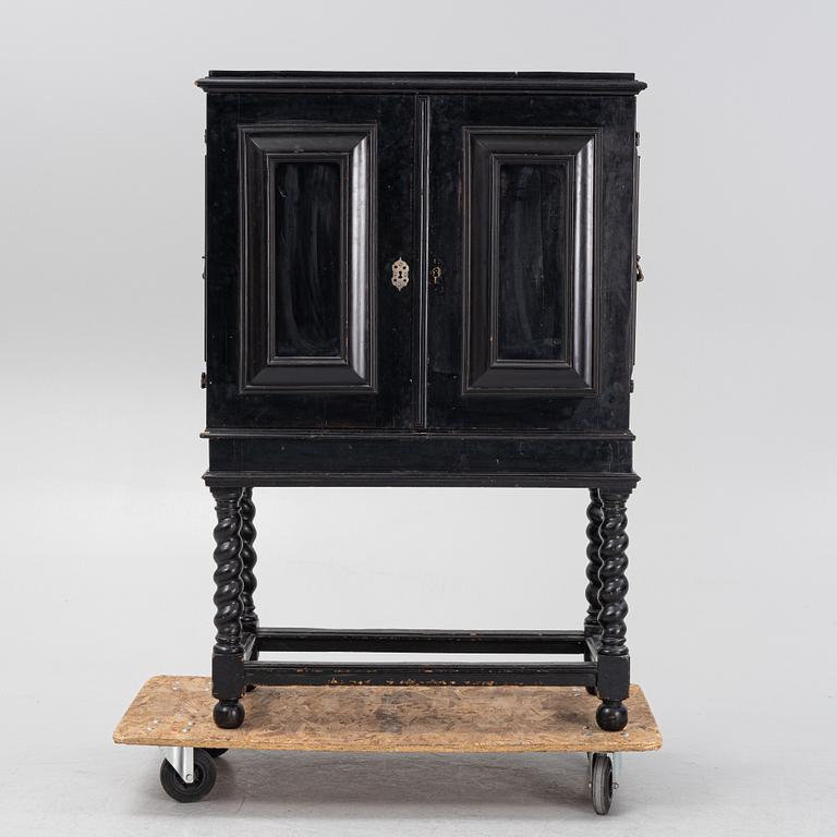 A Baroque style cabinet, around 1900.