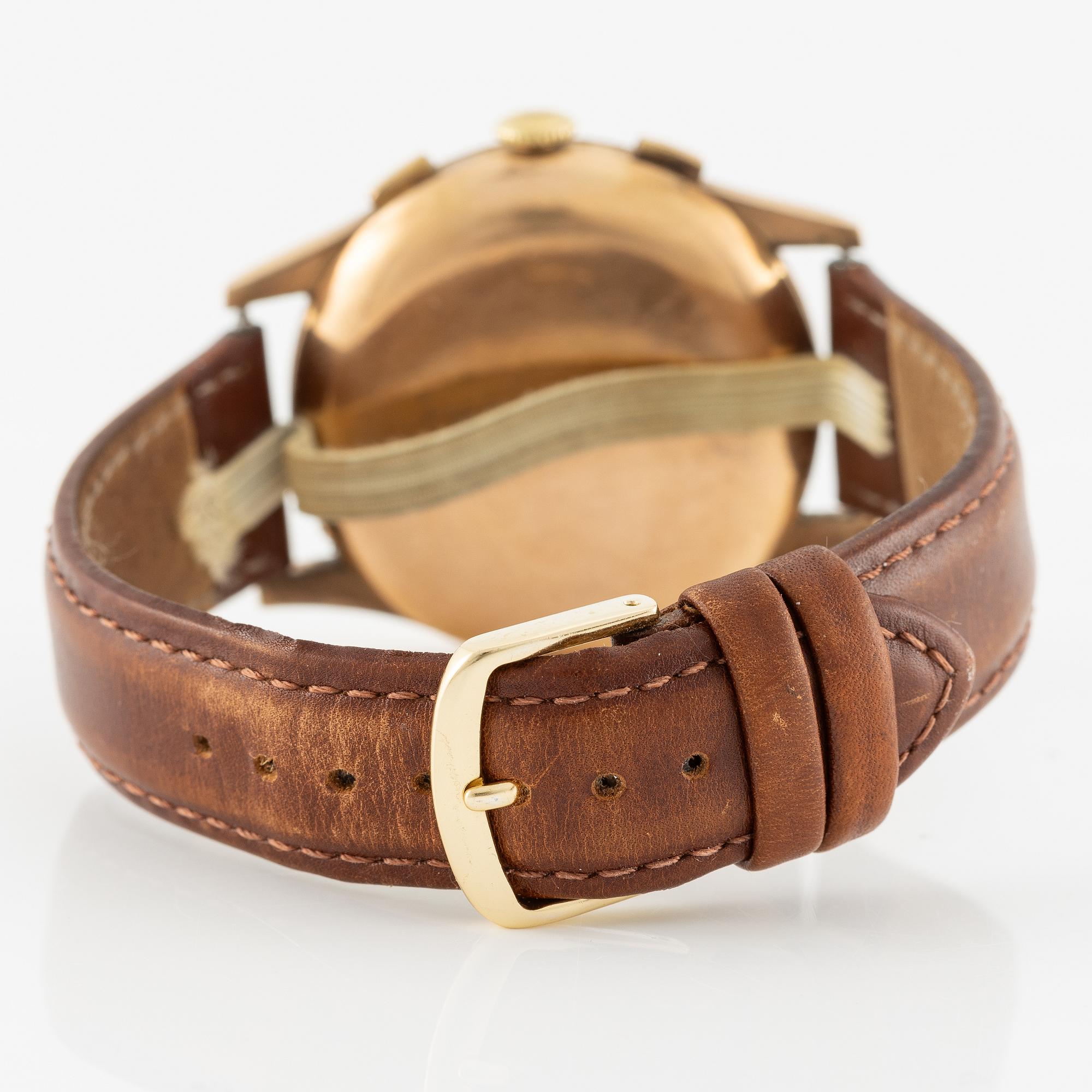 Chronographe Suisse, wristwatch, chronograph, 37.5 mm.