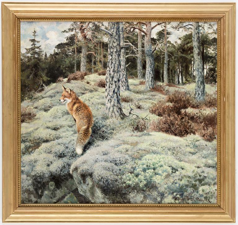 THURE WALLNER, olja på duk, signerad.