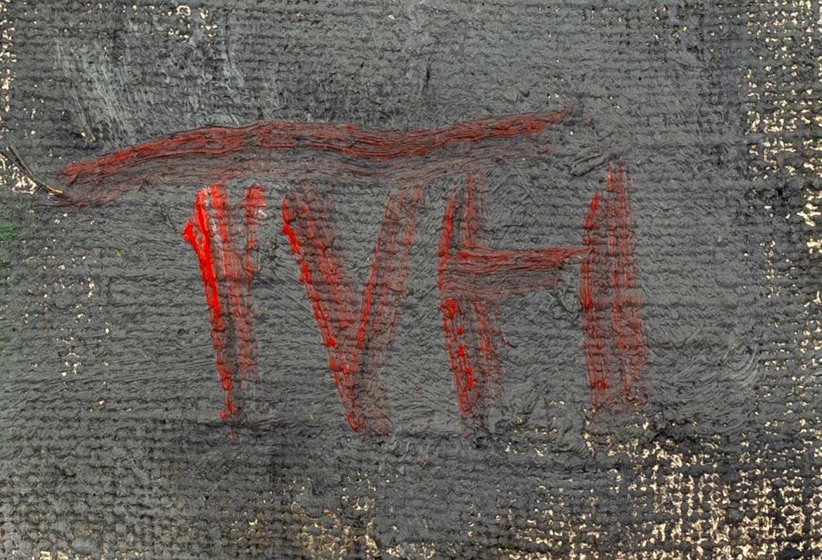 TORA VEGA HOLMSTRÖM, oil on canvas attached to panel, signed.