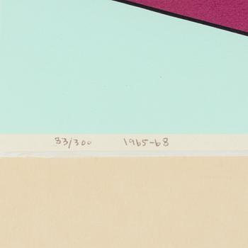 Olle Bærtling, "Ukie". From the suite: "The Angles of Open Form Infinite Space from Cinètisme to Open Form 1949 - 1968".