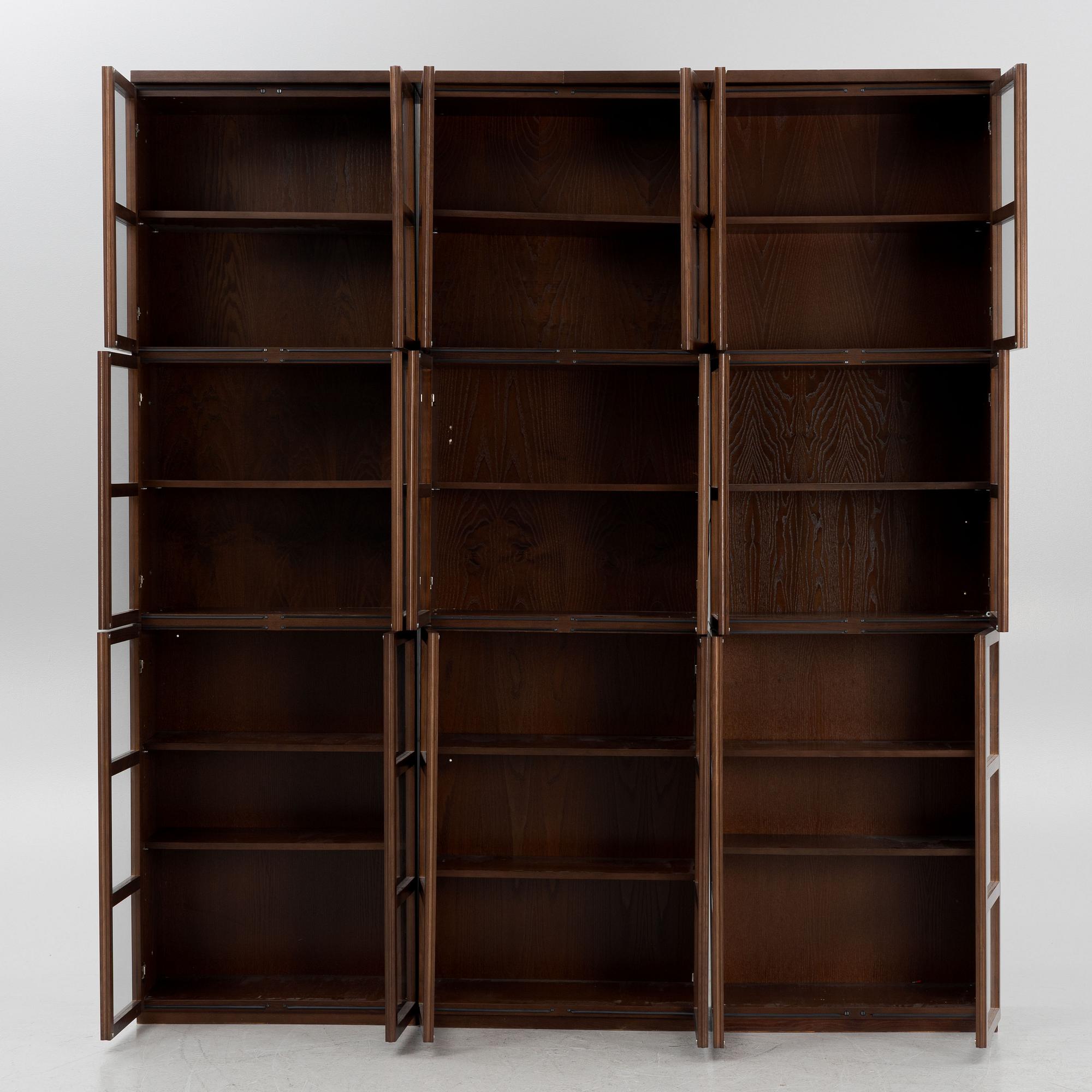 Titti Fabiani, bokskåp, 3 st, ”Book", The Ideal Form Team, Italien.