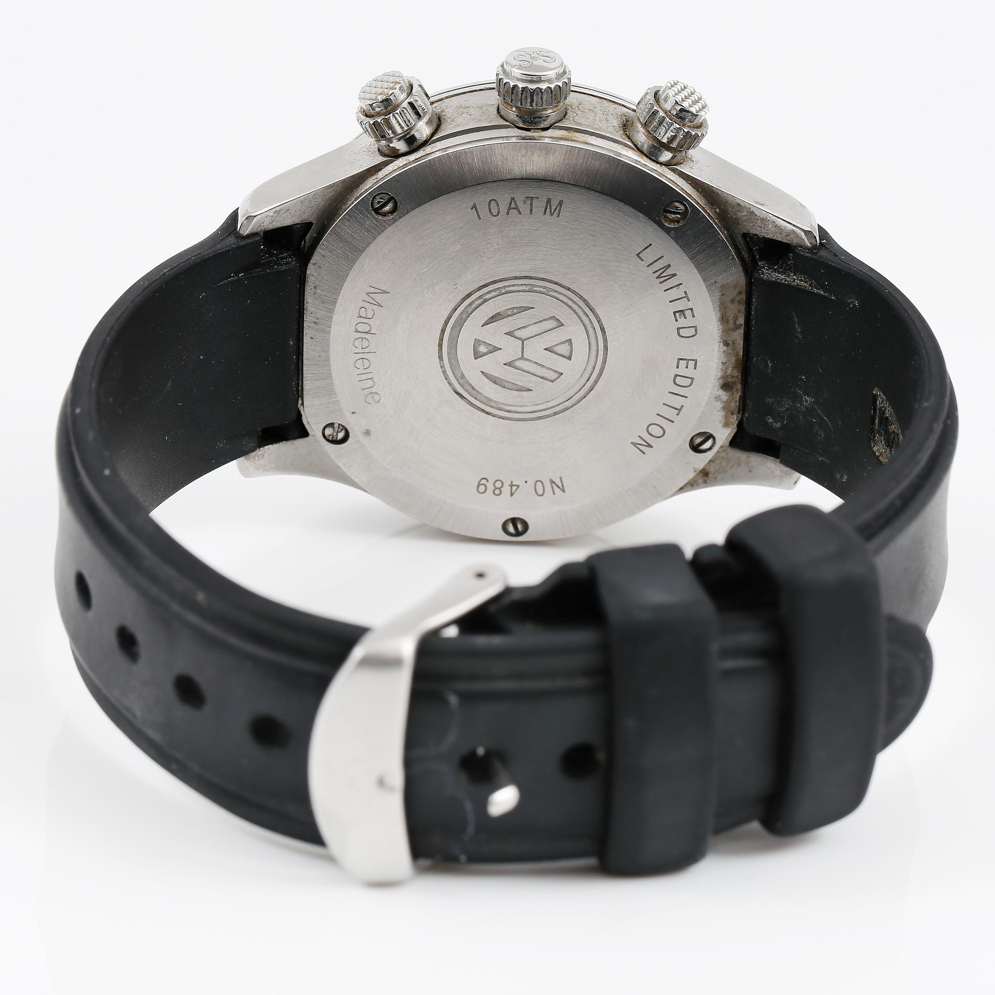 SJÖÖ SANDSTRÖM, "VW Limited Edition", armbandsur, 43 mm, kronograf.