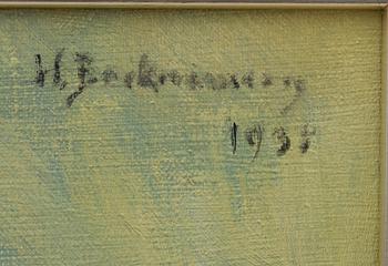 Hugo Backmansson, PORTRAIT OF A MAN.