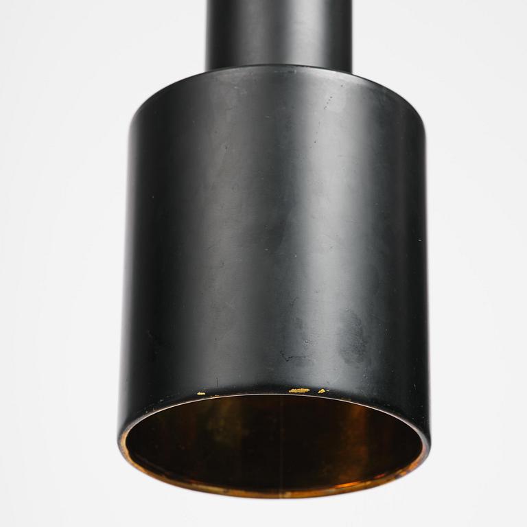 Alvar Aalto, taklampor, fyra stycken, "Hand Grenade" modell "A110", Arnold Wiigs Fabrikker, Norge, 1960-tal.