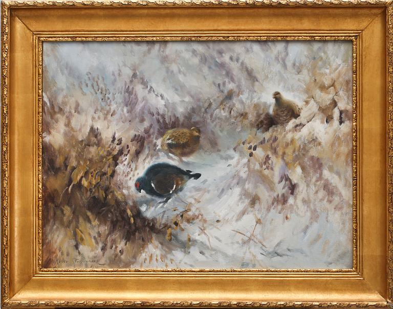 MOSSE STOOPENDAAL, olja på duk, signerad och daterad -41.