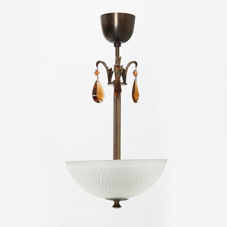 Ceiling Lamp, Swedish Grace, 1920s-1930s.