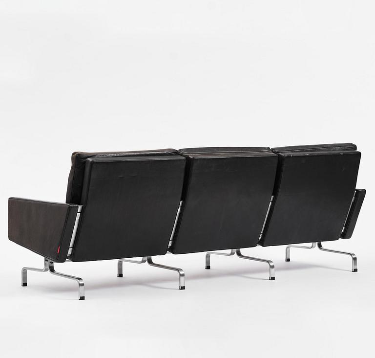 Poul Kjaerholm, a model PK31 sofa, Fritz Hansen, Denmark 2007.