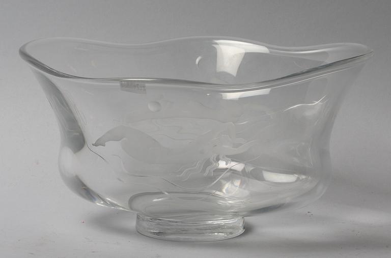 SKÅL. Glas, Orrefors.