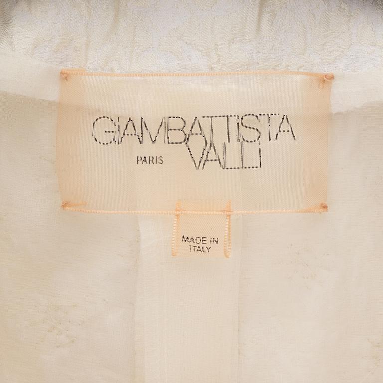 Giambattista Valli, an embridered silk mix jacket, Italian size 40/XS.