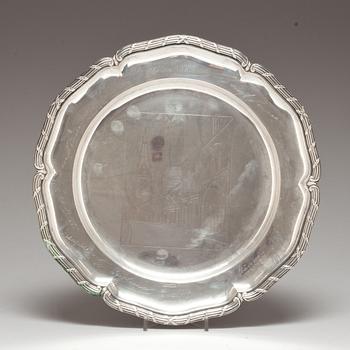 FAT, silver, G F Hallengren, Malmö, 1929. Vikt ca 570 g.