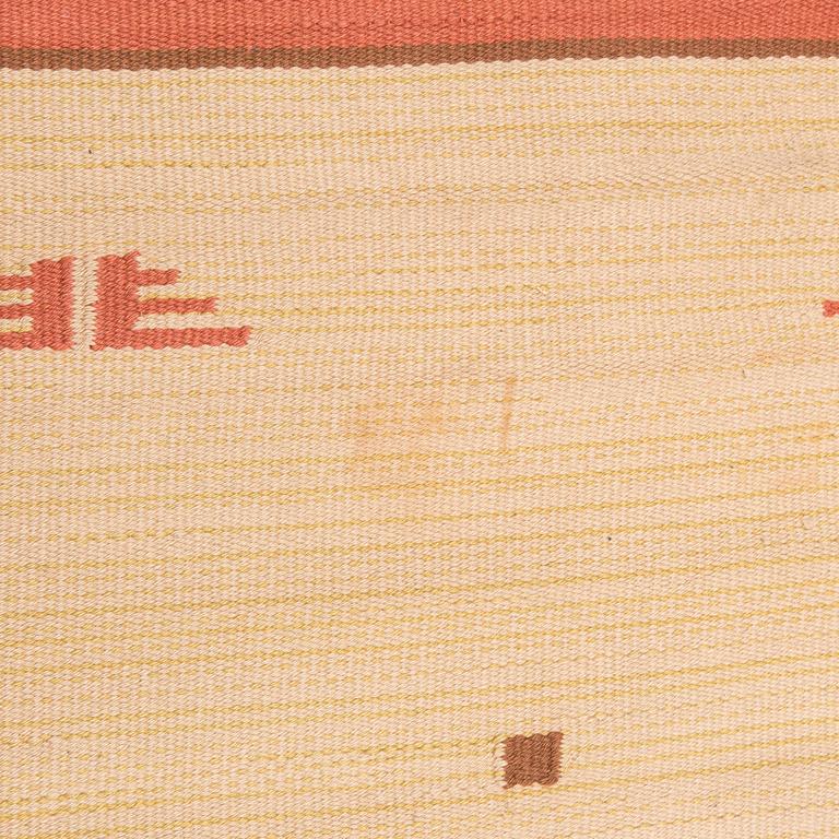 Hårgarnsmatta, Aaltonens Mattväveri, Kiikka, Finland. 360 x 240 cm.