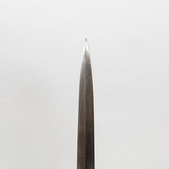 Sabre, French, 1882 for infantry, African model, with scabbard.