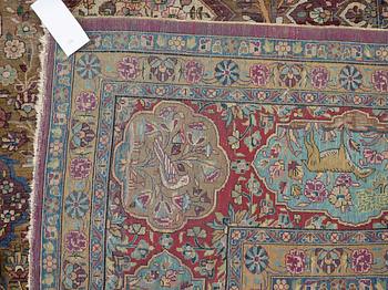SEMIANTIK SILKE KESHAN. 334 x 223,5 cm.