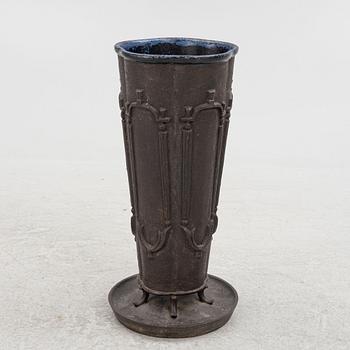 Edvin Ollers, a cast iron umbrella stand, Näfveqvarns Bruk, Sweden.