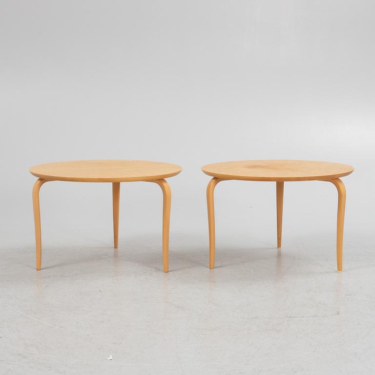 Bruno Mathsson, sidobord, ett par "Annika" för DUX, 1900-talets andra hälft.