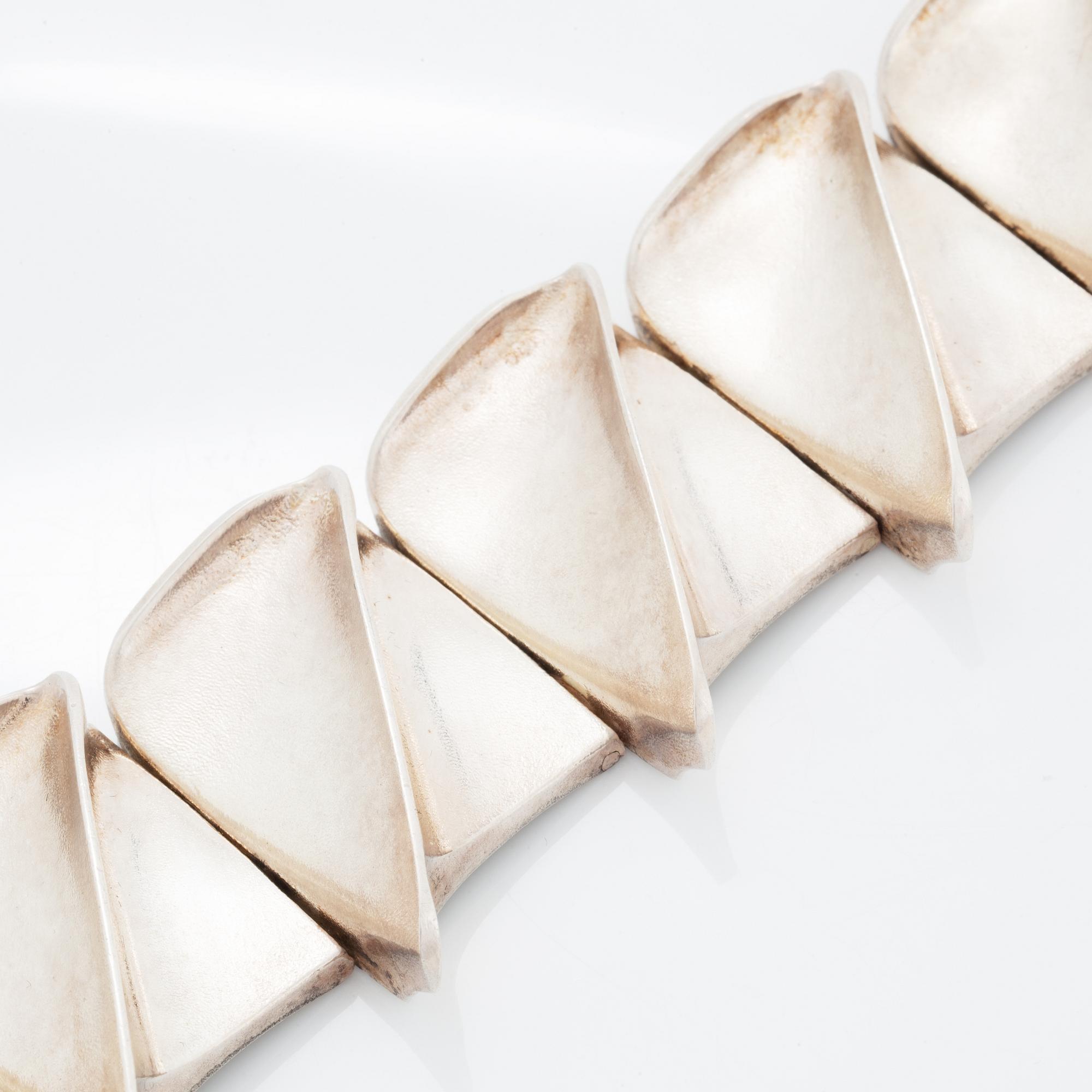 A Björn Weckström bracelet, silver, Lapponia 1974.