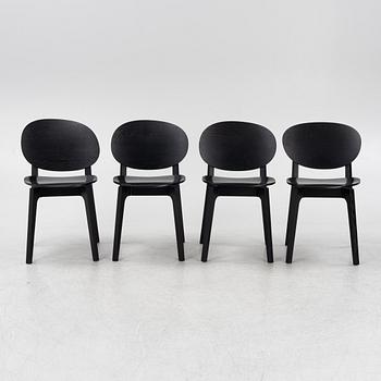 Claesson Koivisto Rune, a set of four 'Olive' chairs, Swedese.