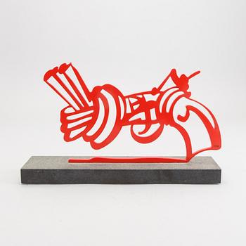 Carl-Fredrik Reuterswärd / The Non-Violence Project Foundation, sculpture signed and numbered 12/50.