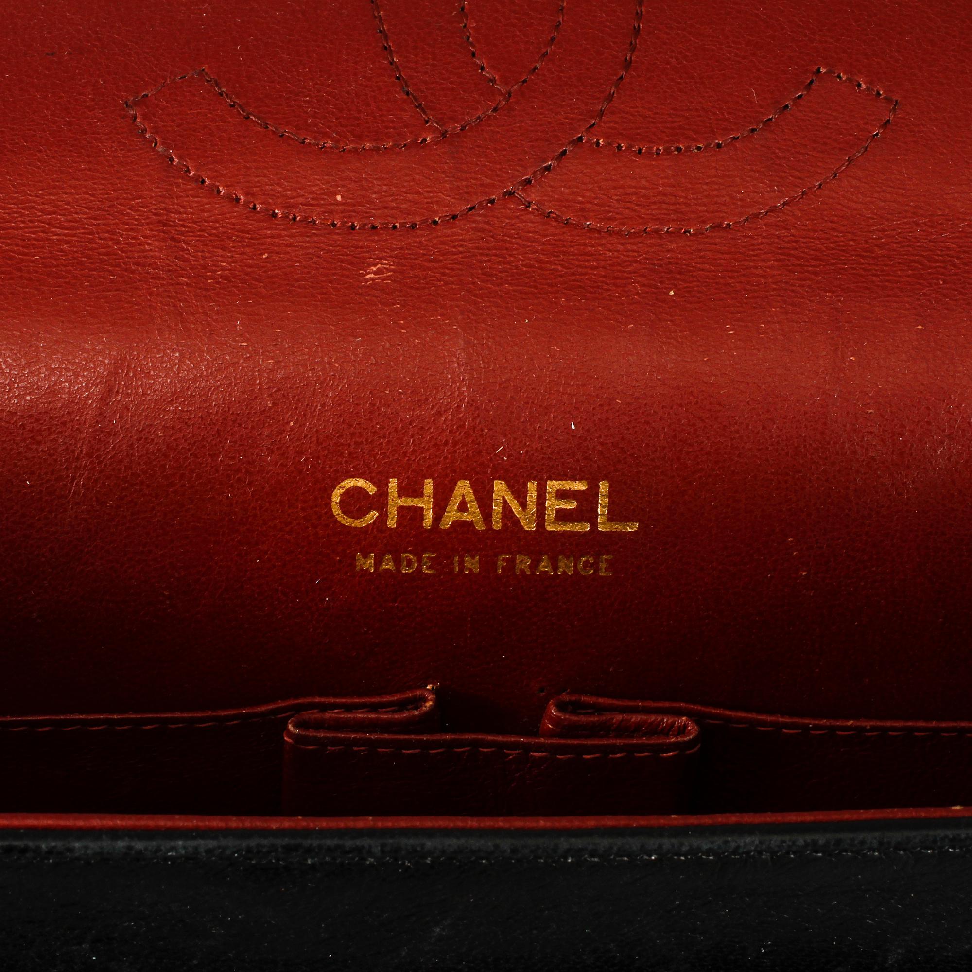 HANDVÄSKA, "Double Flap-bag", Chanel.