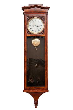 A RUSSIAN WALL CLOCK,  N. Wehrle, St. Petersburg. First half of the 19th century.