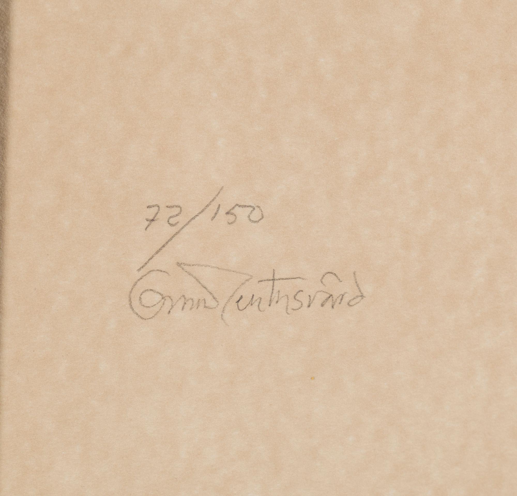 OSCAR REUTERSWÄRD, two litographs, signed and numbered 72/150 and 126/150.