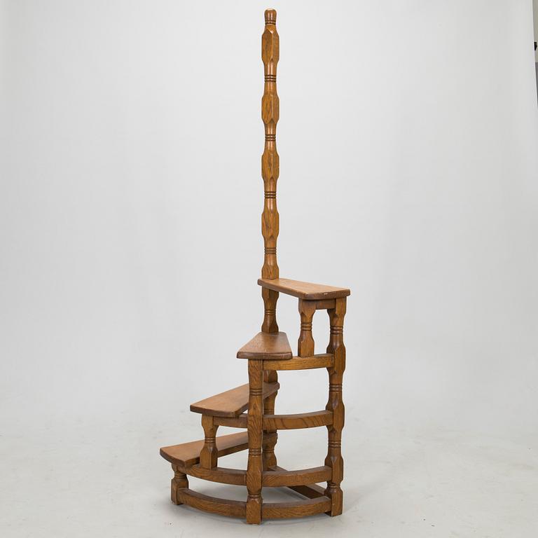 Biblioteksstege, 1900-talets senare hälft.