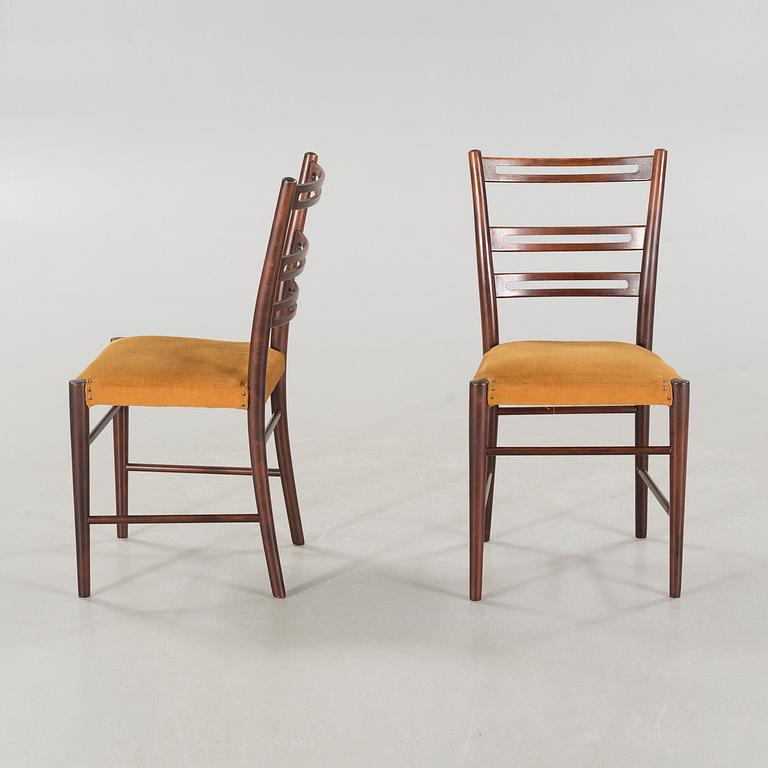 Four "Boulevard" chairs by Gemla from the second half of the 20th century.
