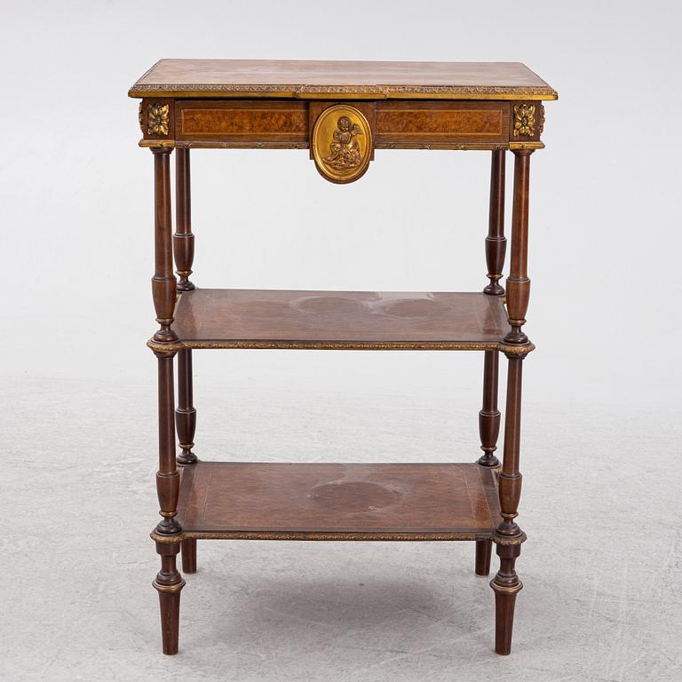 Etagère, late 19th century.
